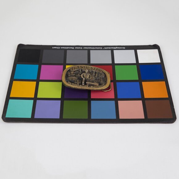 Red Adair Team Oil Well Fires Blowouts 25th Anniversary Belt Buckle Made In USA - Picture 10 of 10